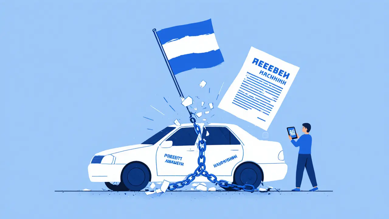 Автомобиль освобождается от залоговой цепи, появляется новый ПТС