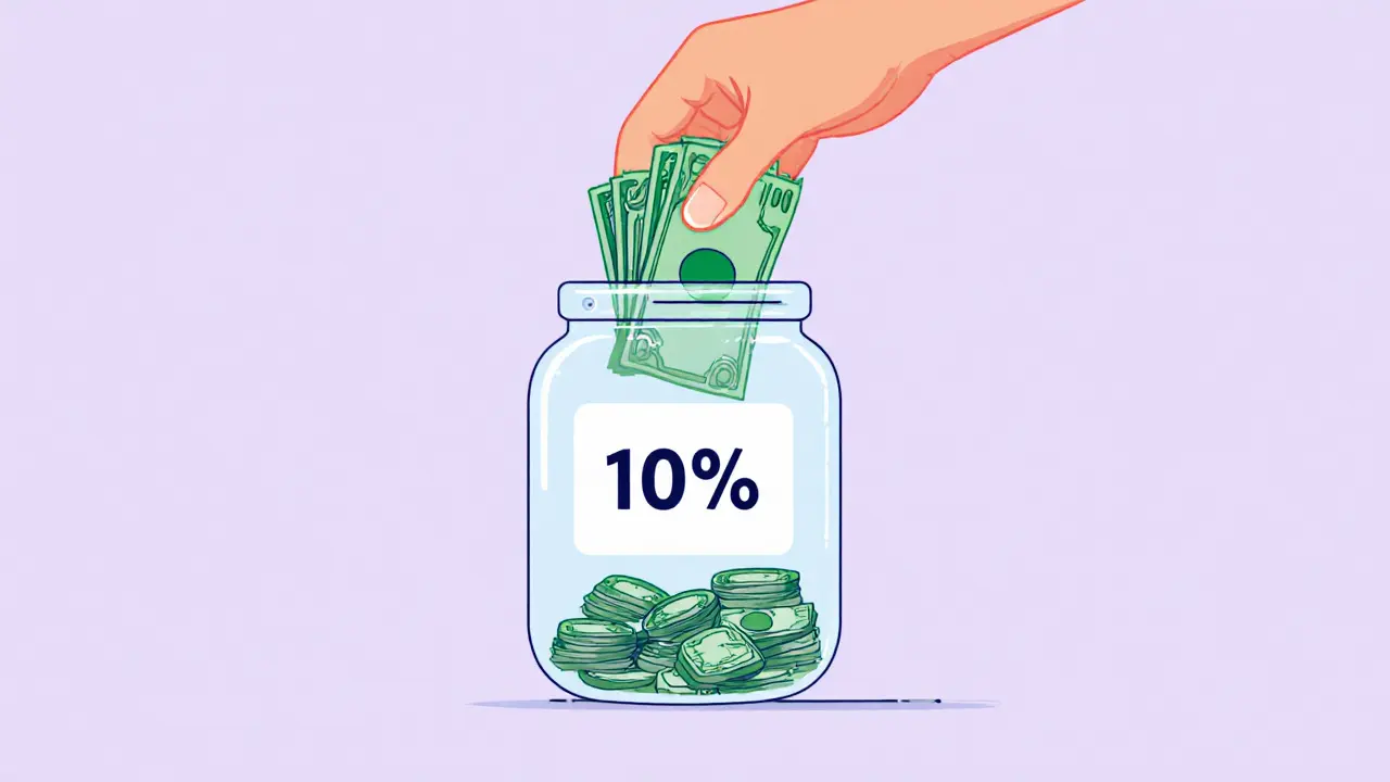 Как откладывать 10% от зарплаты: простой способ начать копить без стресса