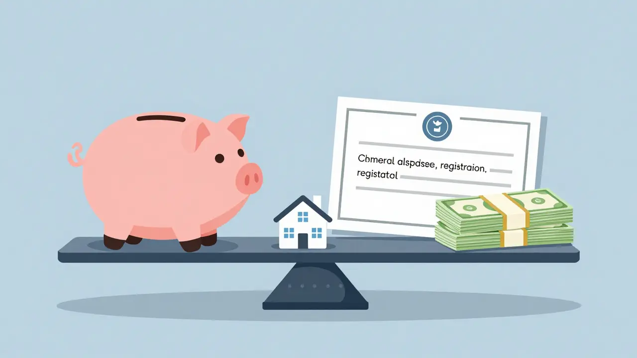 Копилка и маткапитал уравновешивают скрытые расходы на покупку квартиры: страховку, оценку и регистрацию.