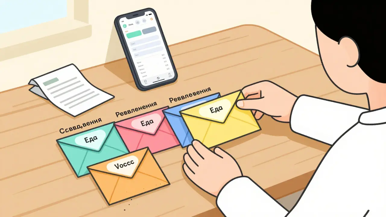 Метод конвертов для планирования бюджета: как это работает и почему он помогает экономить