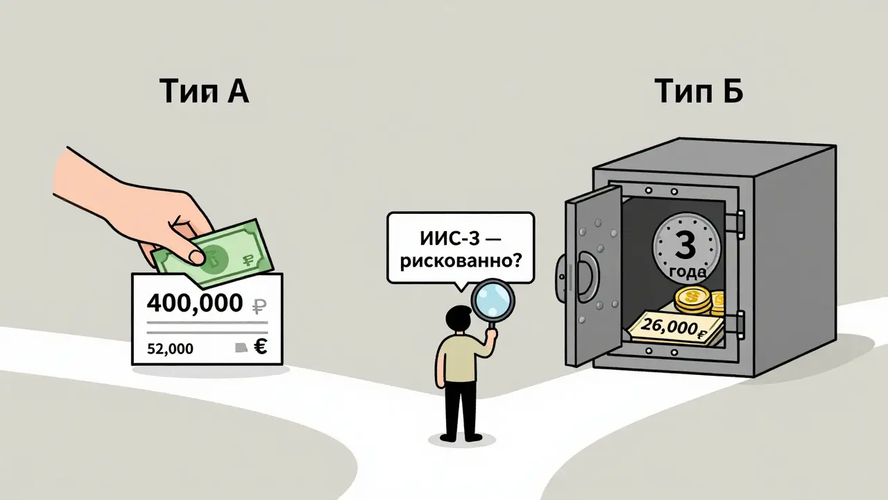 Два варианта налоговых вычетов на ИИС: возврат взносов и освобождение от налога на доход.