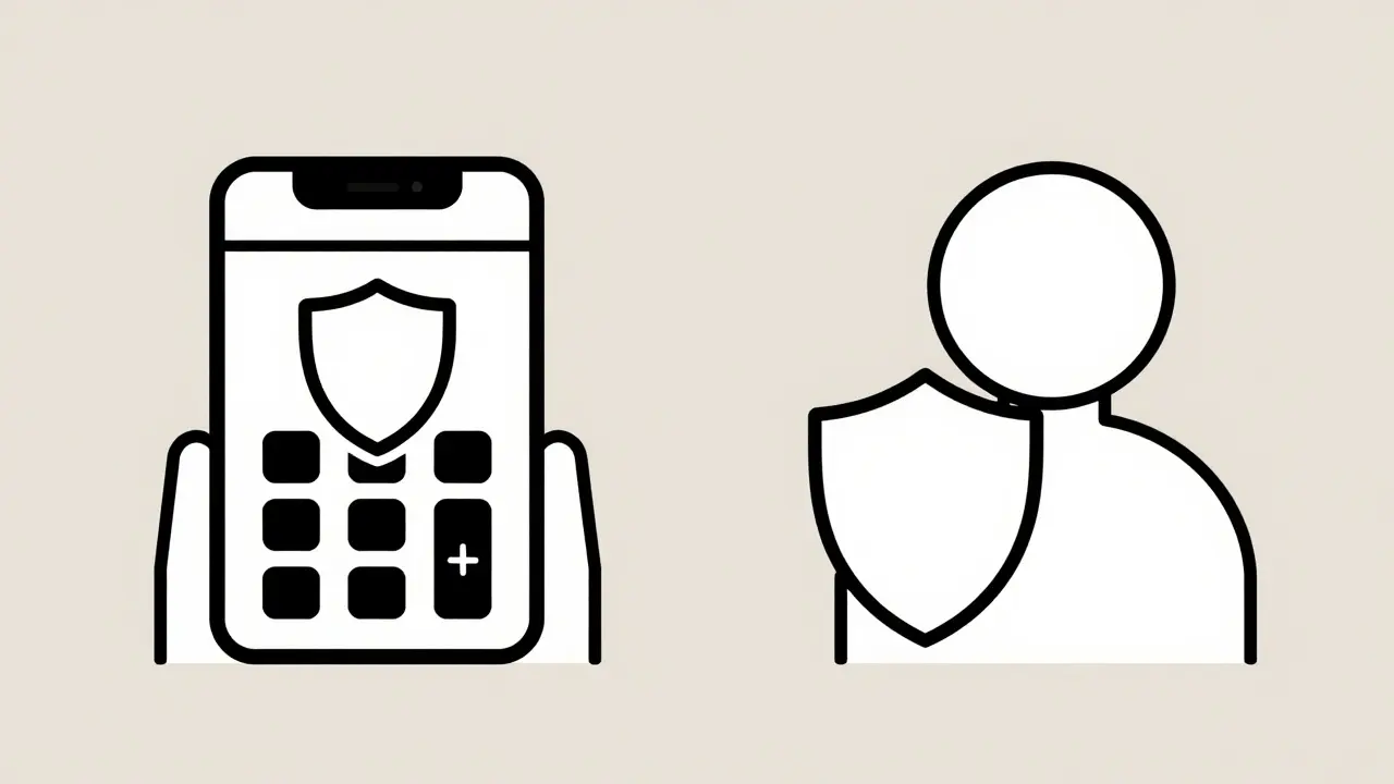 Два сценария: с и без страховки в калькуляторе