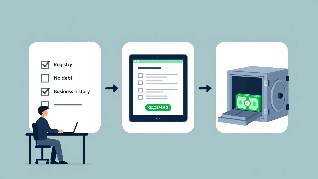 Пошаговый процесс подачи заявки на субсидированный кредит: документы, онлайн-заявка, одобрение.