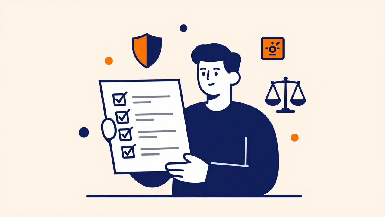 Инвестор с чек-листом готовности к покупке актива