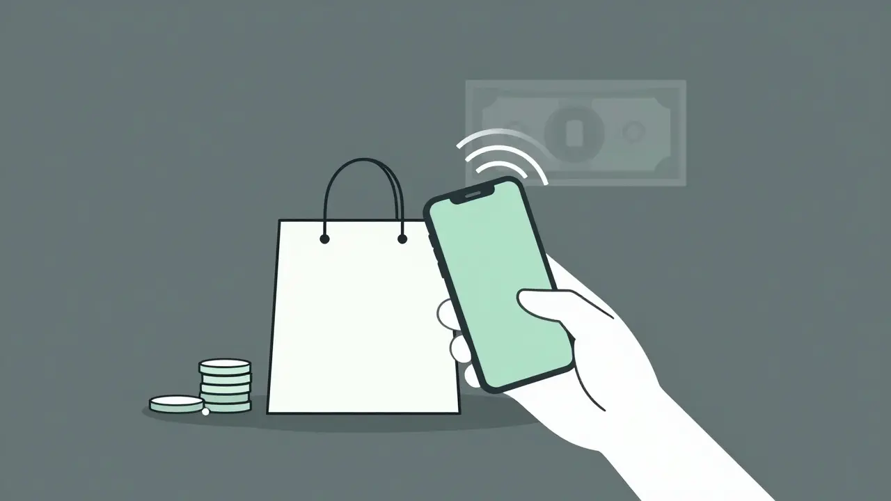 Бесконтактная оплата телефоном вместо наличных