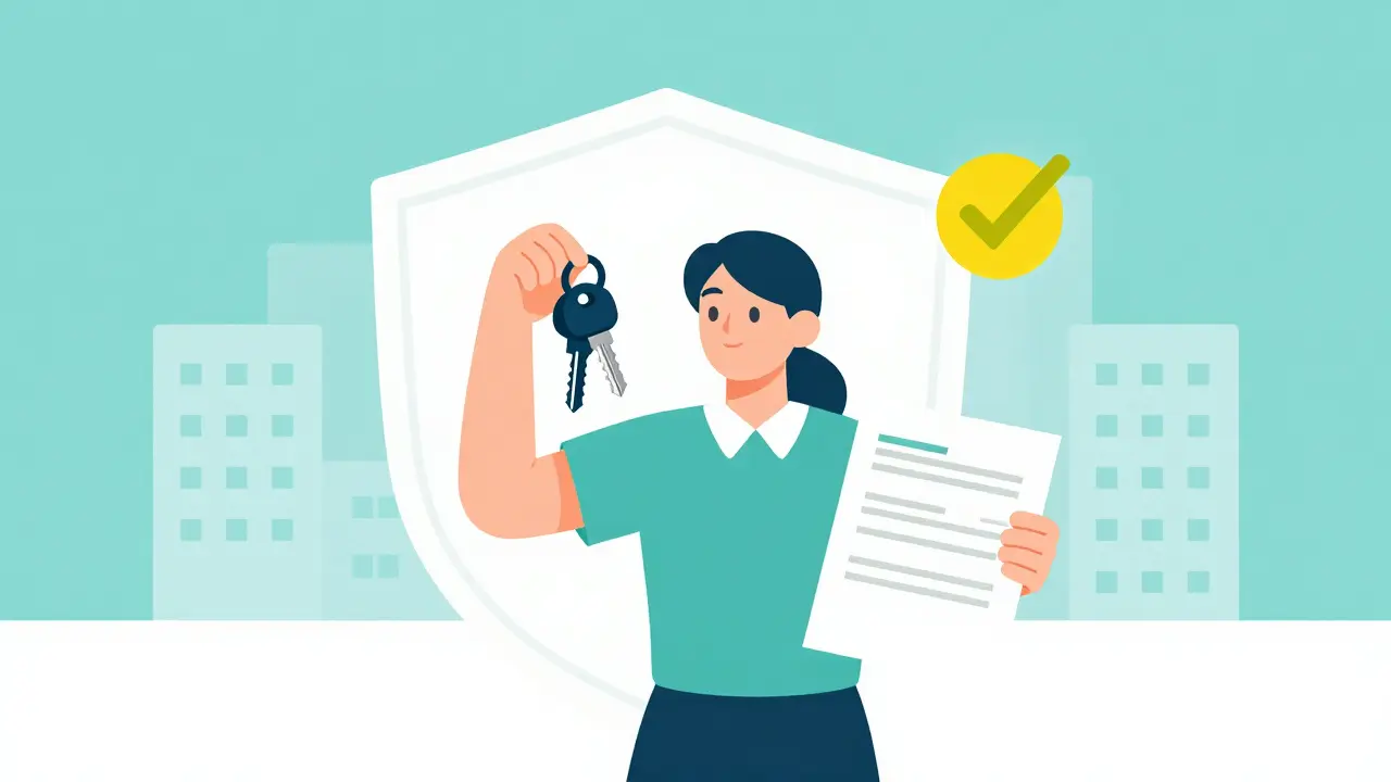 Успешное получение ключей от квартиры после смены работы